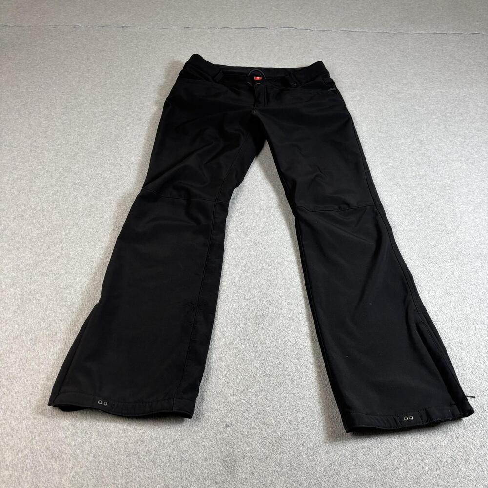686 Snow Pants Womens Medium Black Gossip InfiDRY 10K Softshell Ski Snowboarding
